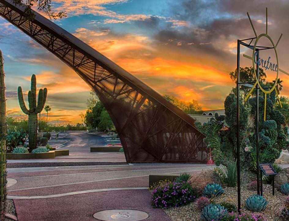 Carefree sundial